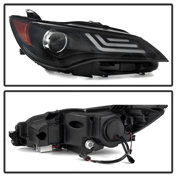 Spyder Auto 5085382 Projector Headlights; Black; - Truck Part Superstore