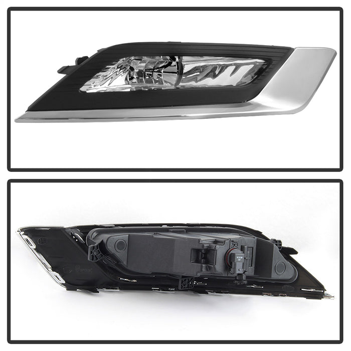 Spyder Auto 5085405 OEM Fog Lights; w/Switch And Cover; Clear; - Truck Part Superstore