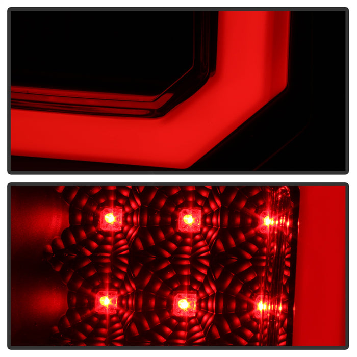 Spyder Auto 5085443 Light Bar LED Tail Lights; Version 2; Black Smoke; - Truck Part Superstore