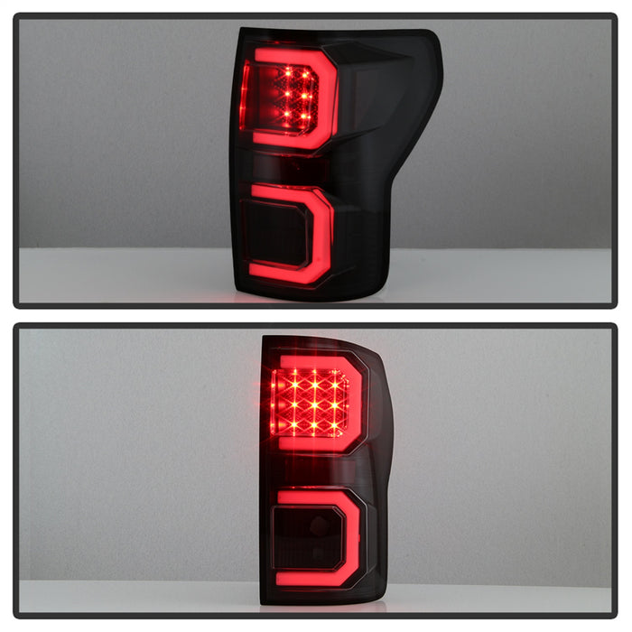 Spyder Auto 5085443 Light Bar LED Tail Lights; Version 2; Black Smoke; - Truck Part Superstore