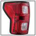 Spyder Auto 5085450 Light Bar LED Tail Lights; Version 2; Red Clear; - Truck Part Superstore