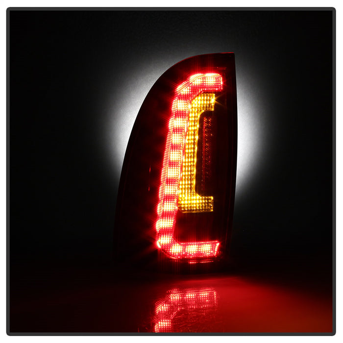 Spyder Auto 5085467 LED Tail Lights; Black; Not Compatible w/Factory Equipped LED Tail Lights; - Truck Part Superstore