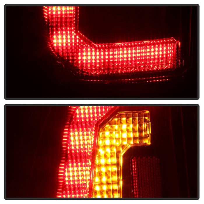 Spyder Auto 5085467 LED Tail Lights; Black; Not Compatible w/Factory Equipped LED Tail Lights; - Truck Part Superstore