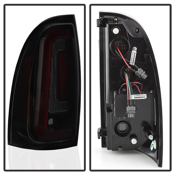Spyder Auto 5085474 LED Tail Lights; Black Smoke; Not Compatible w/Factory Equipped LED Tail Lights; - Truck Part Superstore