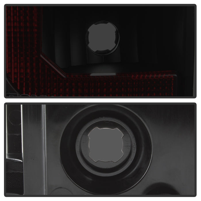 Spyder Auto 5085474 LED Tail Lights; Black Smoke; Not Compatible w/Factory Equipped LED Tail Lights; - Truck Part Superstore