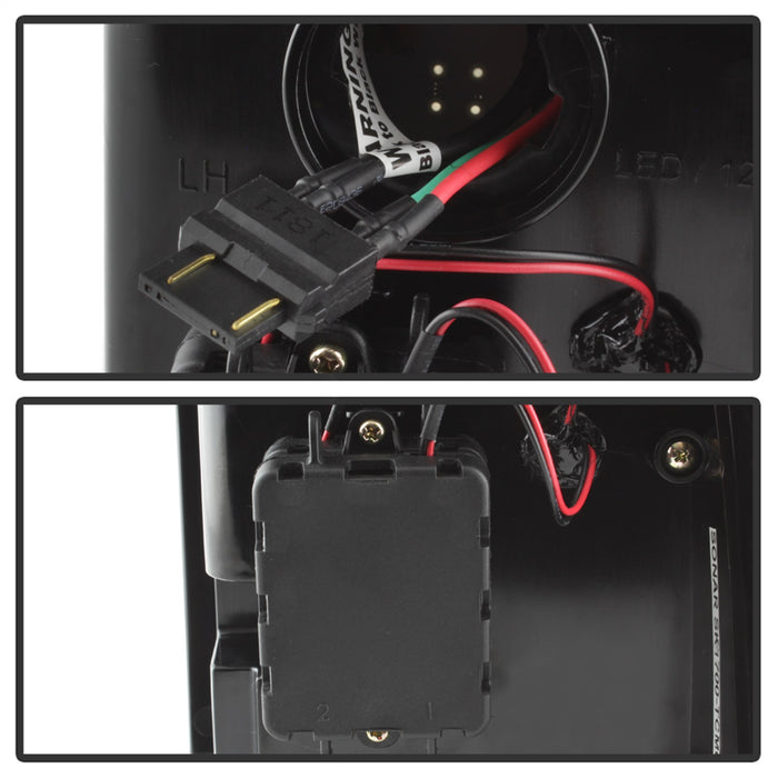 Spyder Auto 5085474 LED Tail Lights; Black Smoke; Not Compatible w/Factory Equipped LED Tail Lights; - Truck Part Superstore