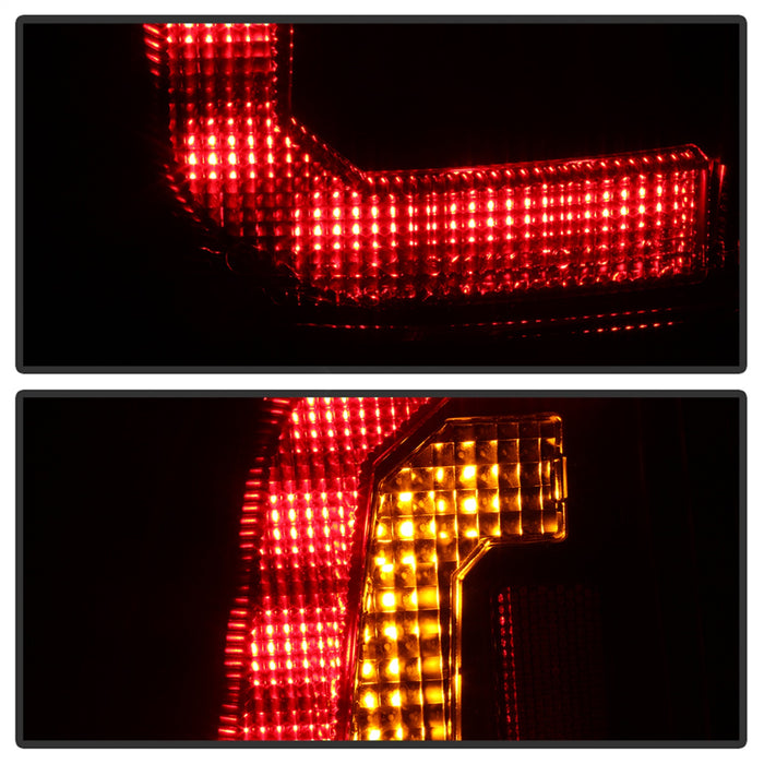 Spyder Auto 5085474 LED Tail Lights; Black Smoke; Not Compatible w/Factory Equipped LED Tail Lights; - Truck Part Superstore