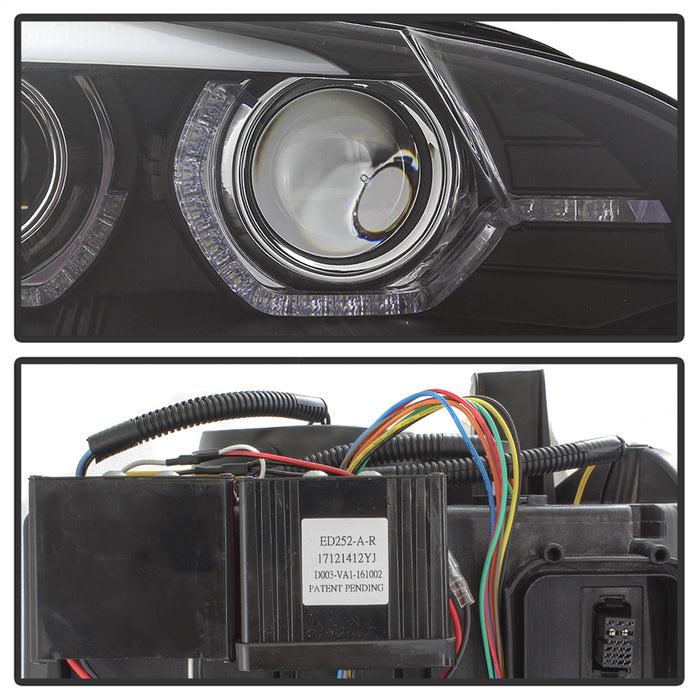 Spyder Auto 5085481 Projector Headlights; AFS HID Only; Does Not Fit Halogen Model; Black; - Truck Part Superstore