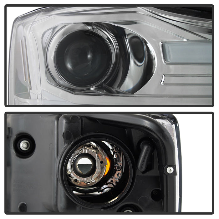Spyder Auto 5085498 Projector Headlights; Version 2; Chrome; - Truck Part Superstore