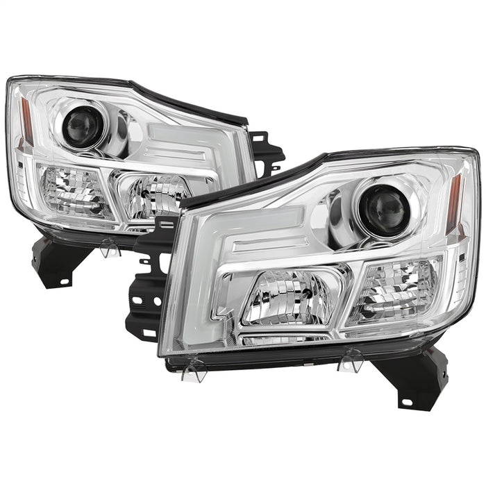 Spyder Auto 5085498 Projector Headlights; Version 2; Chrome; - Truck Part Superstore