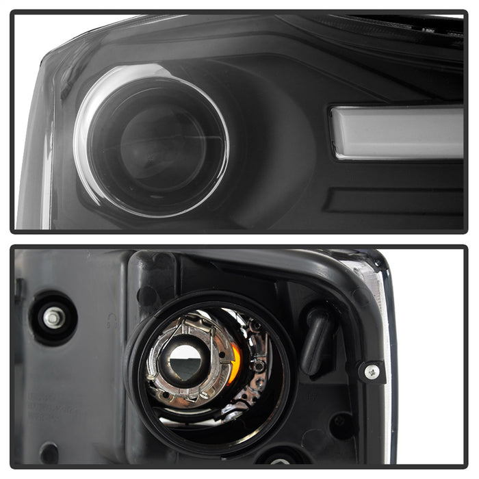 Spyder Auto 5085504 Projector Headlights; Version 2; Black; - Truck Part Superstore