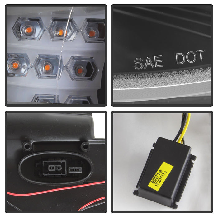 Spyder Auto 5085511 Projector Headlights; HID Model Only Non AFS; Does Not Fit Halogen Model; Black; - Truck Part Superstore