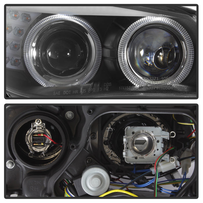 Spyder Auto 5085528 Projector Headlights; HID Model Only w/AFS; Does Not Fit Halogen Model; Black; - Truck Part Superstore