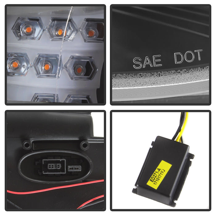 Spyder Auto 5085528 Projector Headlights; HID Model Only w/AFS; Does Not Fit Halogen Model; Black; - Truck Part Superstore