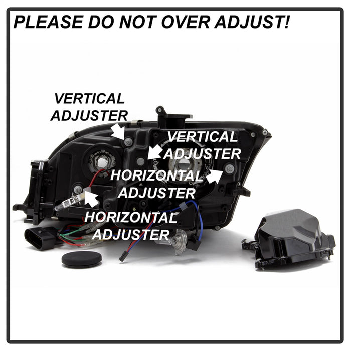 Spyder Auto 5085535 Projector Headlights - Truck Part Superstore