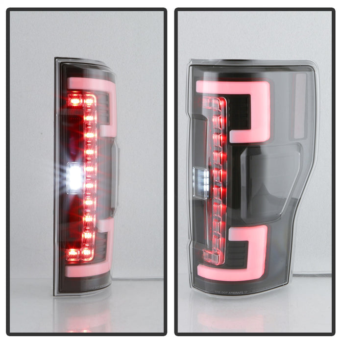 Spyder Auto 5085580 LED Tail Lights; Halogen Bulb Type; Not Fit LED Model; Black; - Truck Part Superstore