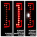 Spyder Auto 5085610 LED Tail Lights; Black; - Truck Part Superstore