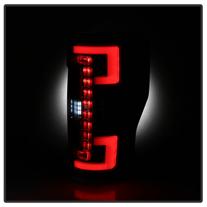 Spyder Auto 5085610 LED Tail Lights; Black; - Truck Part Superstore