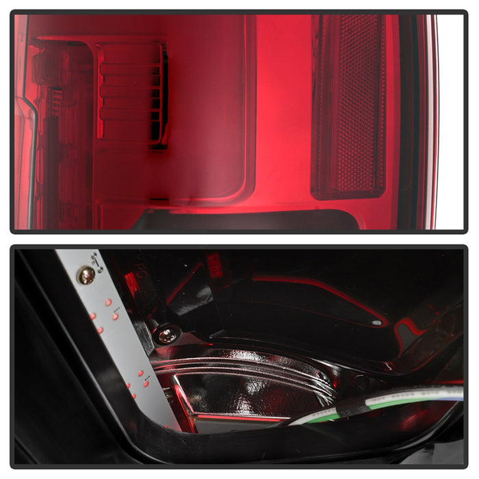 Spyder Auto 5085634 LED Tail Lights; Red Clear; - Truck Part Superstore