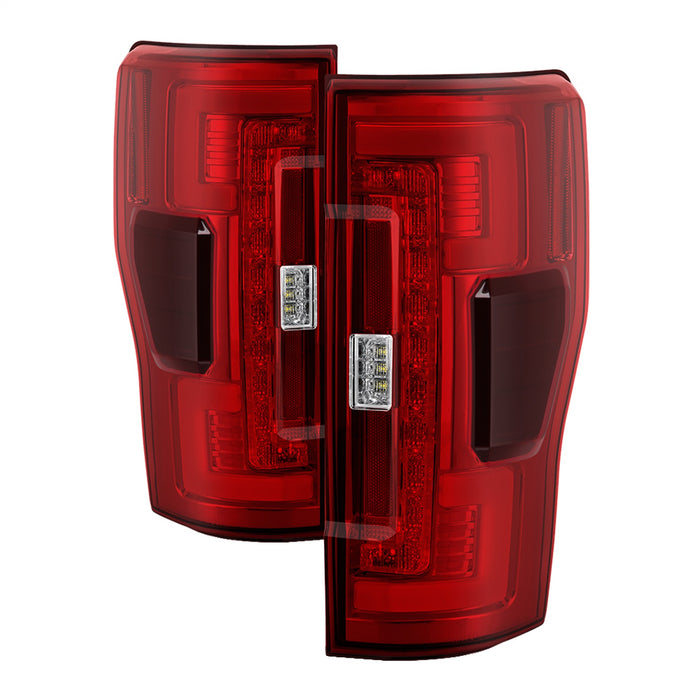 Spyder Auto 5085634 LED Tail Lights; Red Clear; - Truck Part Superstore