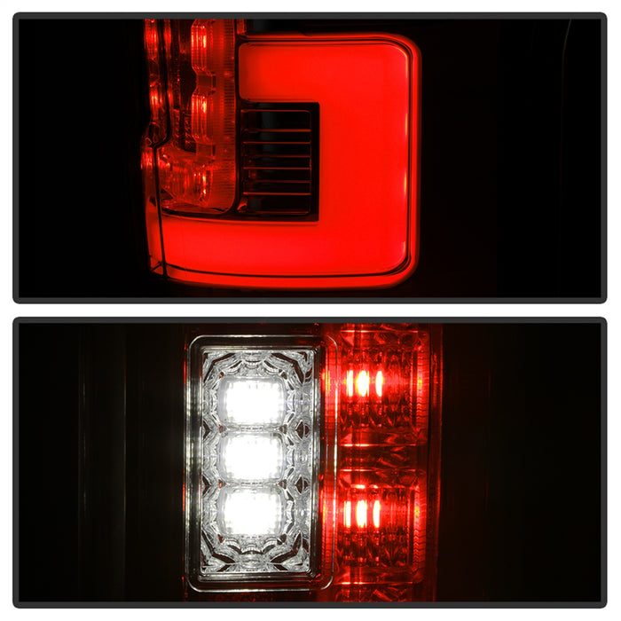 Spyder Auto 5085634 LED Tail Lights; Red Clear; - Truck Part Superstore