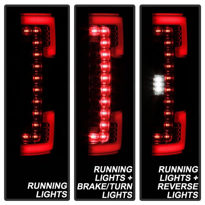 Spyder Auto 5085641 LED Tail Lights; Chrome; - Truck Part Superstore