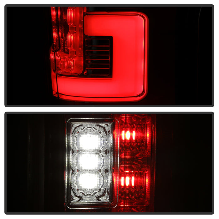 Spyder Auto 5085641 LED Tail Lights; Chrome; - Truck Part Superstore