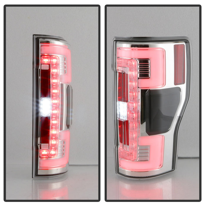 Spyder Auto 5085641 LED Tail Lights; Chrome; - Truck Part Superstore