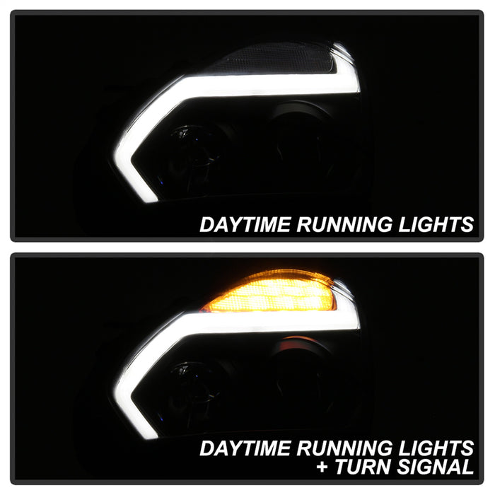 Spyder Auto 5085696 Projector Headlights; Black; - Truck Part Superstore