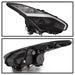 Spyder Auto 5085696 Projector Headlights; Black; - Truck Part Superstore