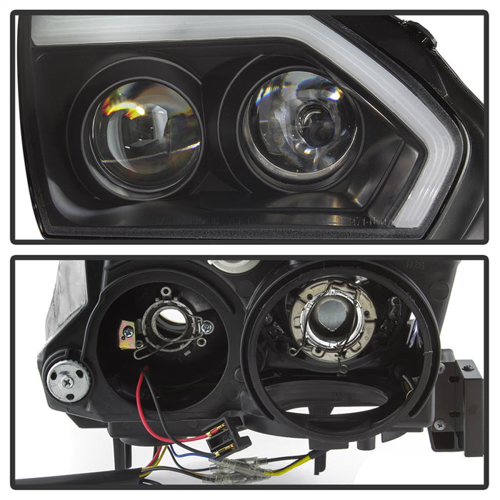 Spyder Auto 5085696 Projector Headlights; Black; - Truck Part Superstore
