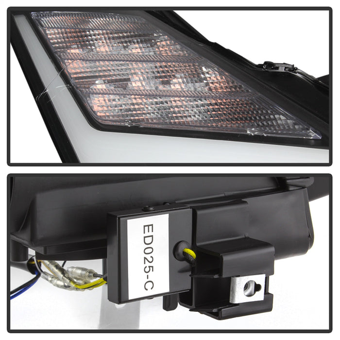 Spyder Auto 5085696 Projector Headlights; Black; - Truck Part Superstore