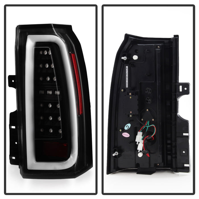Spyder Auto 5085702 LED Tail Lights; Black; - Truck Part Superstore