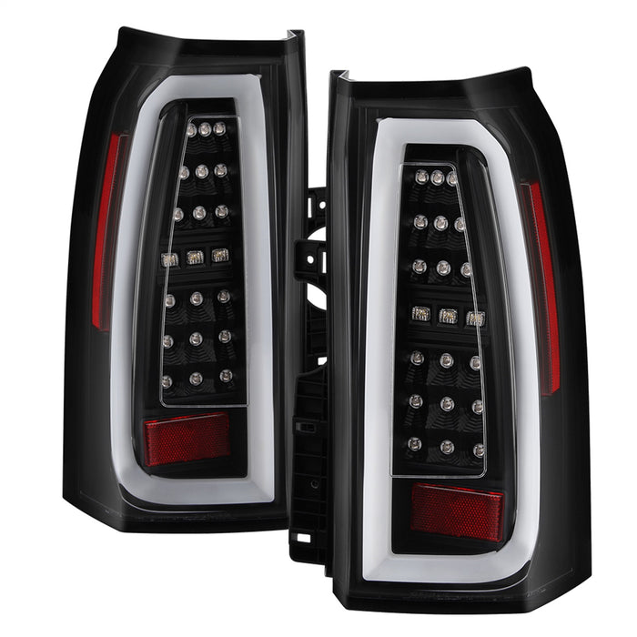 Spyder Auto 5085702 LED Tail Lights; Black; - Truck Part Superstore