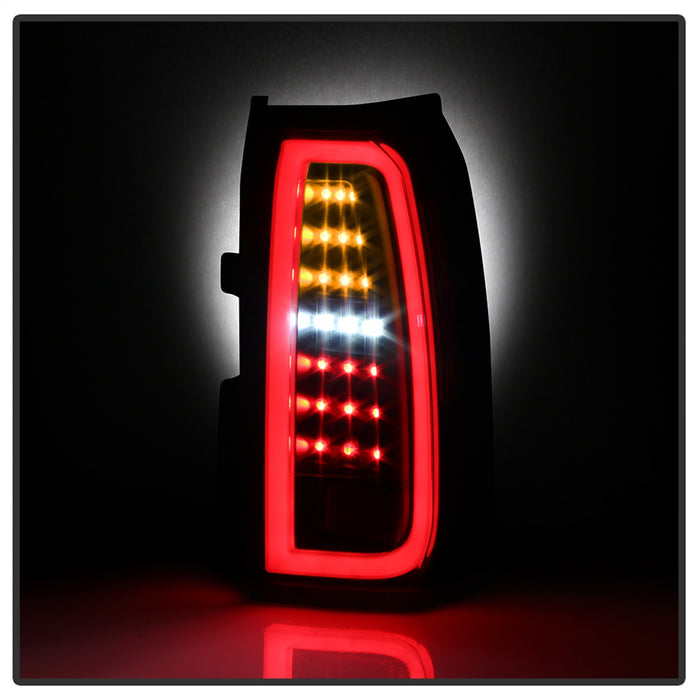 Spyder Auto 5085702 LED Tail Lights; Black; - Truck Part Superstore
