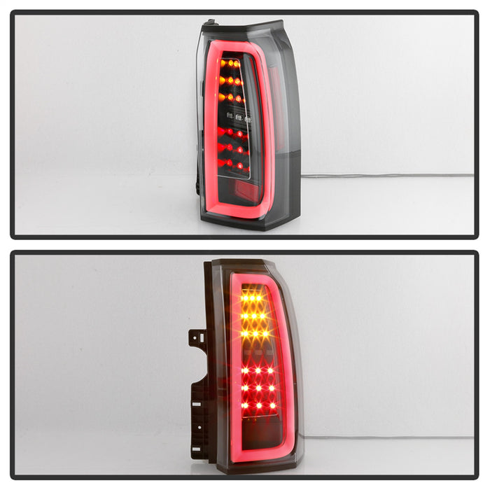 Spyder Auto 5085702 LED Tail Lights; Black; - Truck Part Superstore