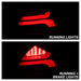 Spyder Auto 5085719 LED Tail Lights; Sequential/Indicator/Reverse LED; Black; - Truck Part Superstore