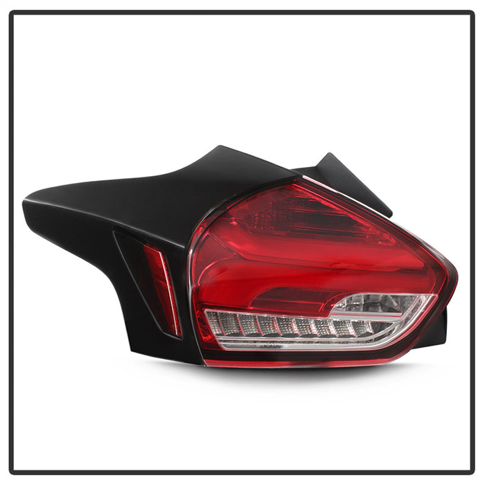 Spyder Auto 5085726 LED Tail Lights; Sequential/Indicator/Reverse LED; Red Clear; - Truck Part Superstore