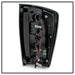 Spyder Auto 5085733 LED Tail Lights; Black; - Truck Part Superstore