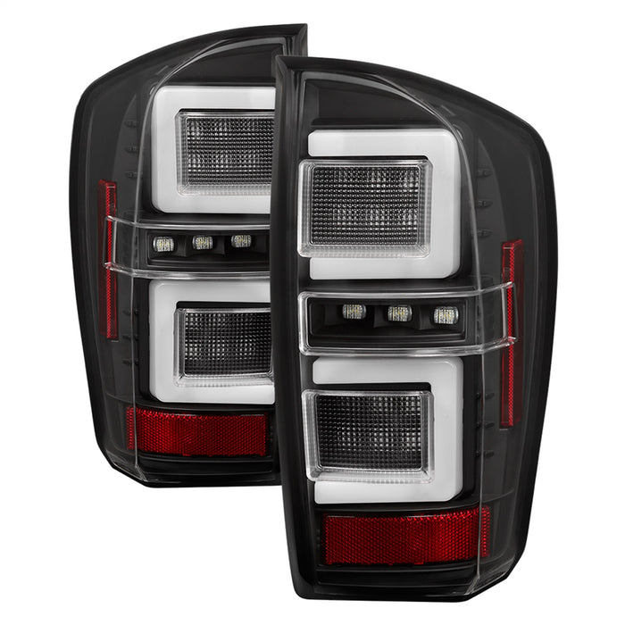 Spyder Auto 5085733 LED Tail Lights; Black; - Truck Part Superstore