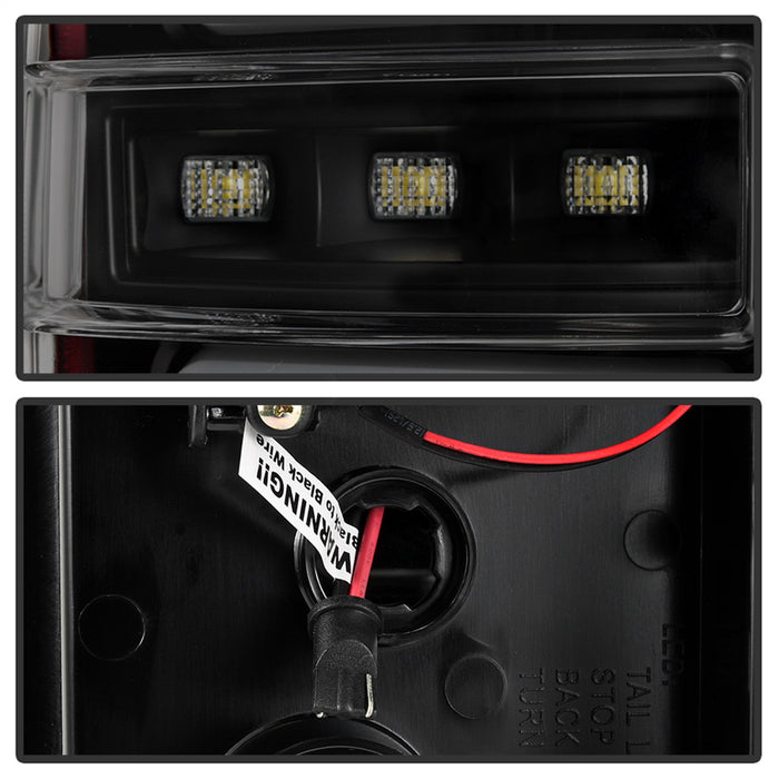 Spyder Auto 5085740 LED Tail Lights; Black Smoke; - Truck Part Superstore