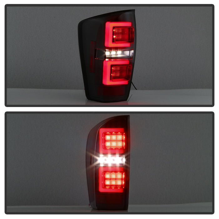 Spyder Auto 5085740 LED Tail Lights; Black Smoke; - Truck Part Superstore