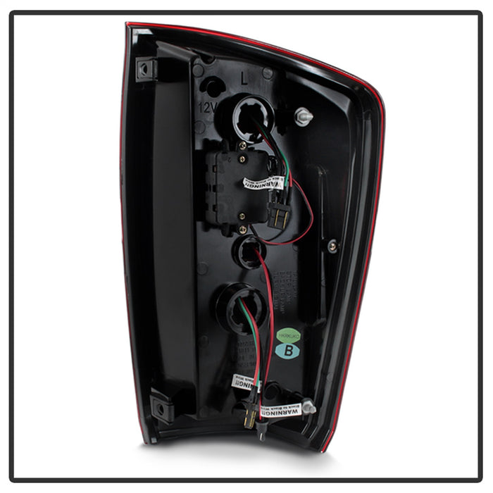 Spyder Auto 5085757 LED Tail Lights; Red Clear; - Truck Part Superstore