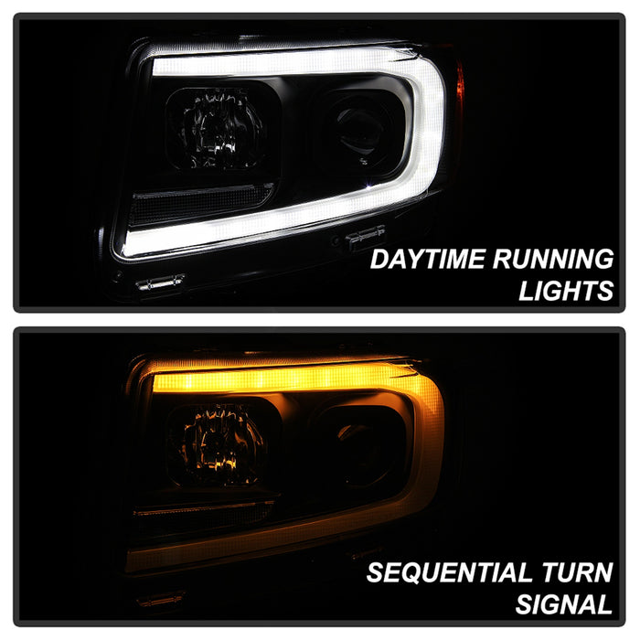 Spyder Auto 5085795 Light Bar Projector Headlights - Truck Part Superstore