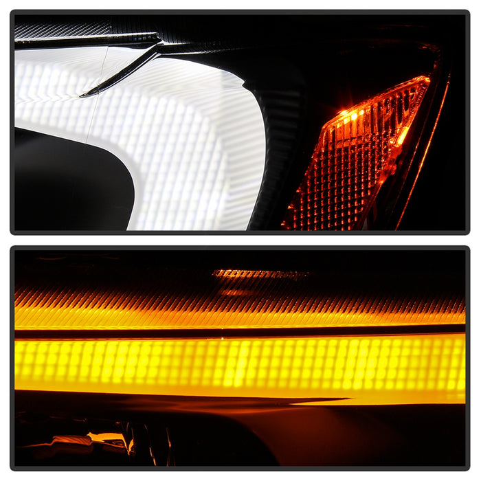 Spyder Auto 5085795 Light Bar Projector Headlights - Truck Part Superstore