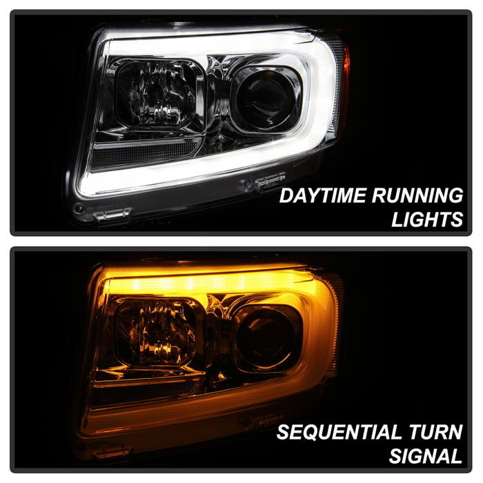 Spyder Auto 5085801 Light Bar Projector Headlights - Truck Part Superstore