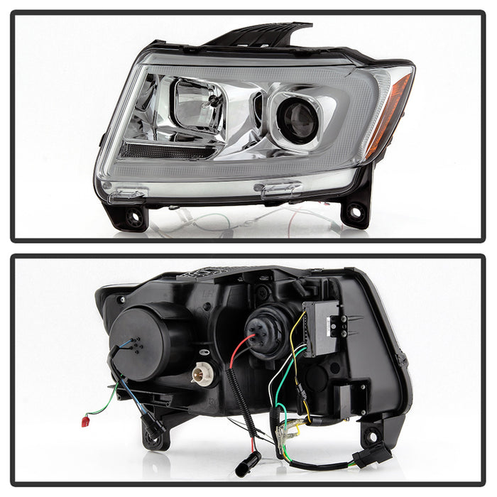 Spyder Auto 5085801 Light Bar Projector Headlights - Truck Part Superstore