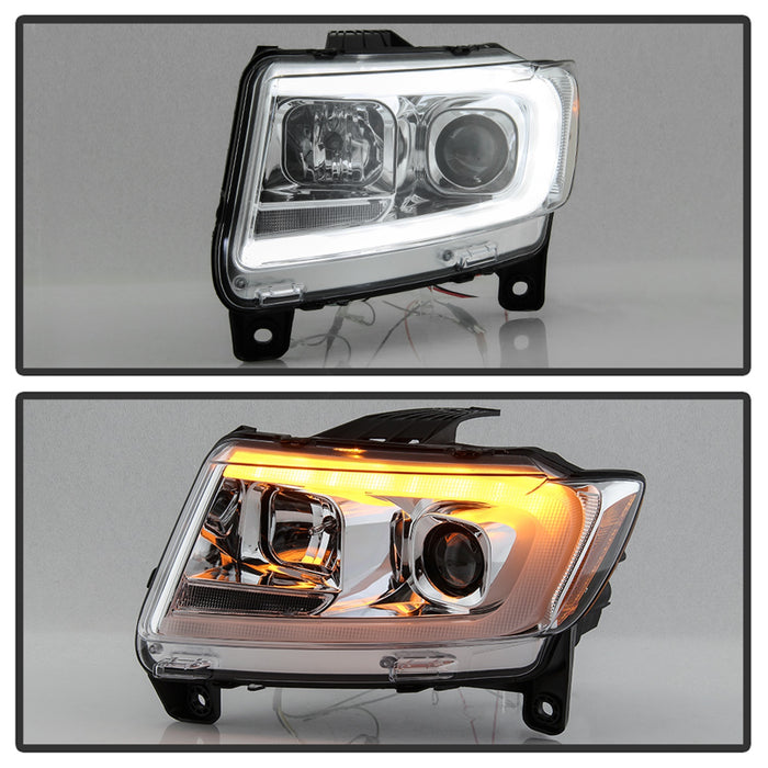 Spyder Auto 5085801 Light Bar Projector Headlights - Truck Part Superstore
