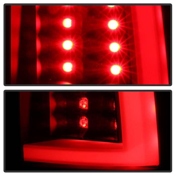 Spyder Auto 5085870 LED Tail Lights; Black; - Truck Part Superstore