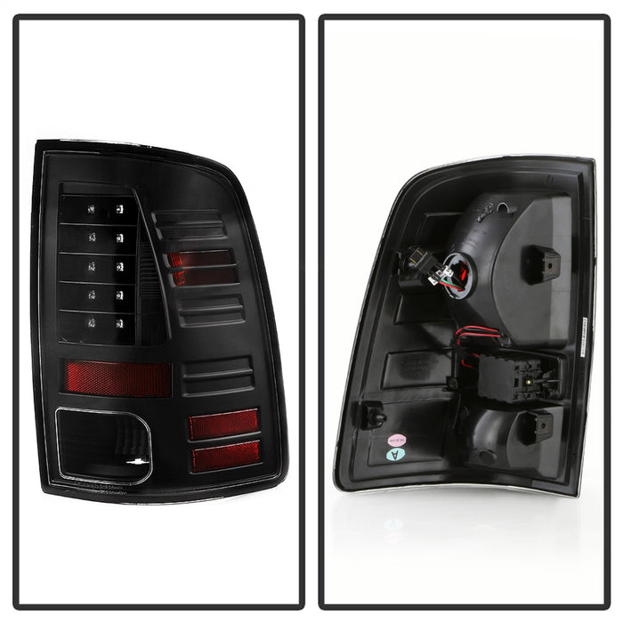 Spyder Auto 5085900 LED Tail Lights; Incandescent Model Only; Not Compatible w/LED Model; Black; - Truck Part Superstore
